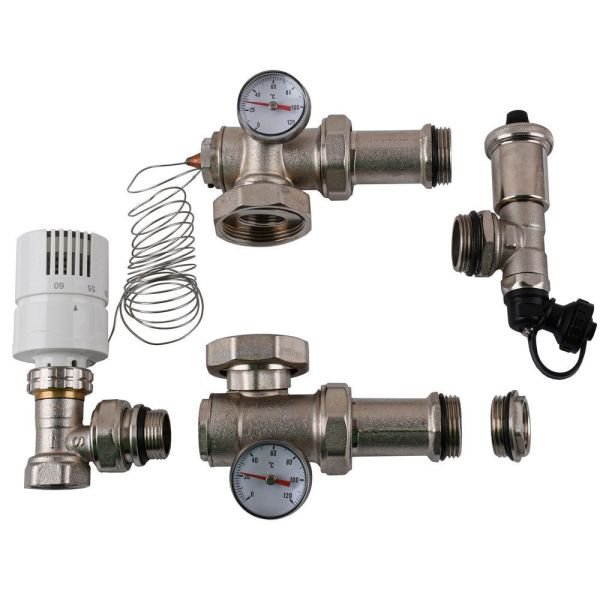 Змішувальна група (без насоса) комплект 01К 1"