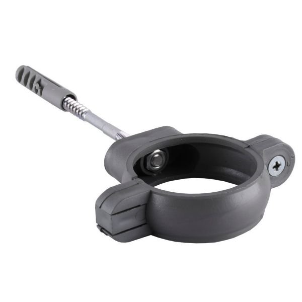 Хомут кріплення труб пластиковий ф50