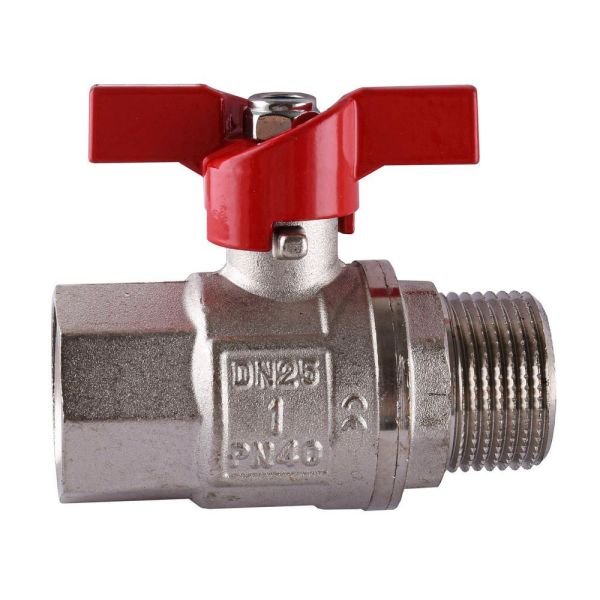 Кран кульовий прямий 1" з-в