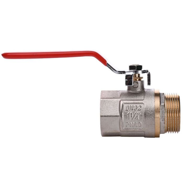 Кран кульовий прямий 1 1\4" з-в