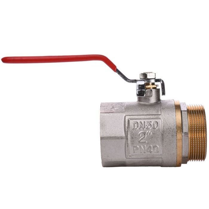 Кран кульовий прямий 2" з-в