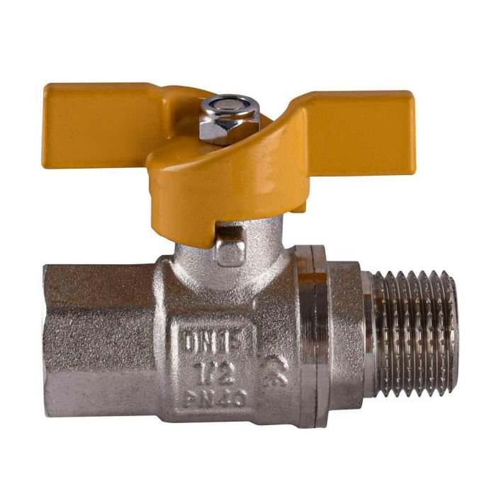 Кран кульовий прямий 1\2" з-в (газ)