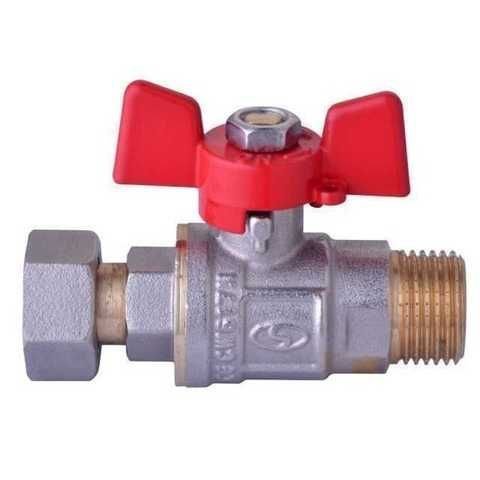 Кран кульовий прямий з накидною гайкою 1\2"